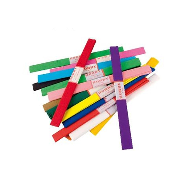 Krepon Kağıdı - Karışık Renkli - 10'lu Paket