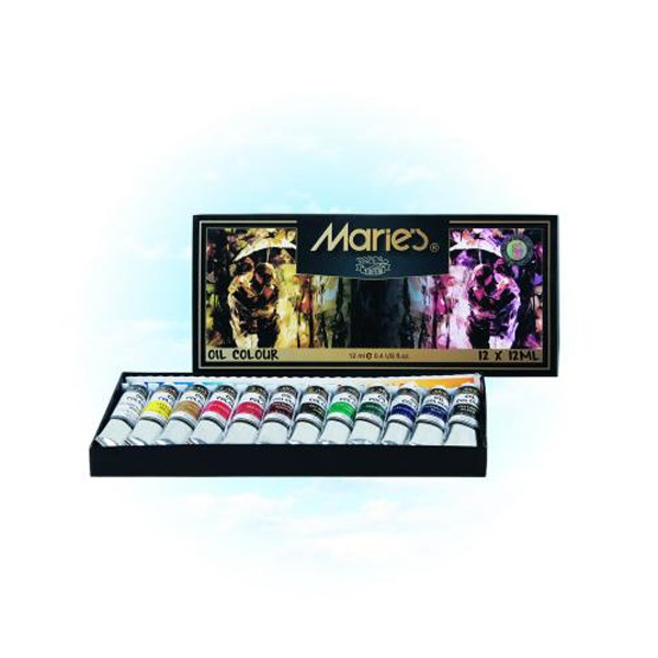 Marie's Yağlı Boya Set- 12 Renk - 12mm