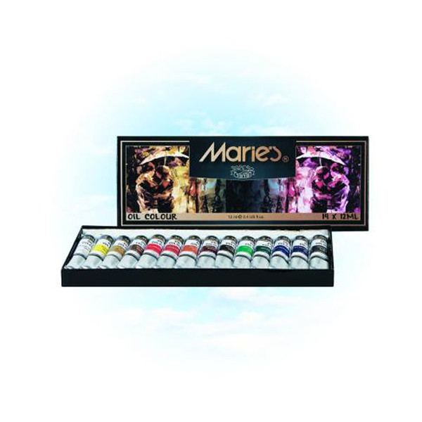 Marie's Yağlı Boya Set- 14 Renk - 12mm